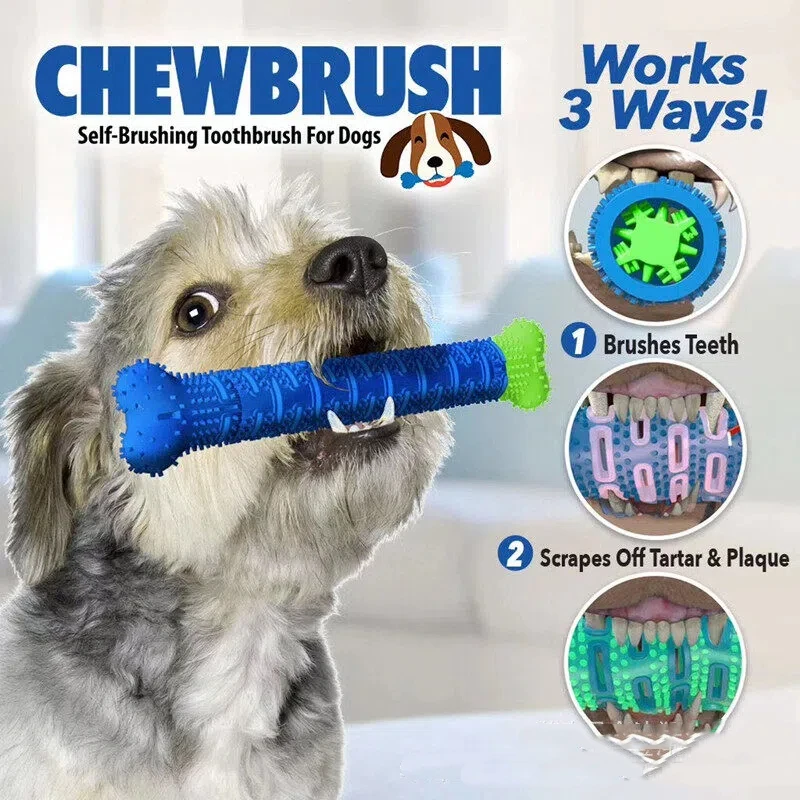 Juguete dental para perros – Limpiador de dientes masticable - imagen 5