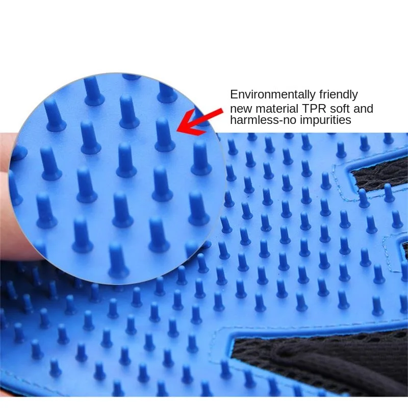 Suministros para perros Guantes para mascotas de 259 Pines, para quitar el pelo flotante, limpieza, belleza, masaje, suministros para perros, peine - imagen 3