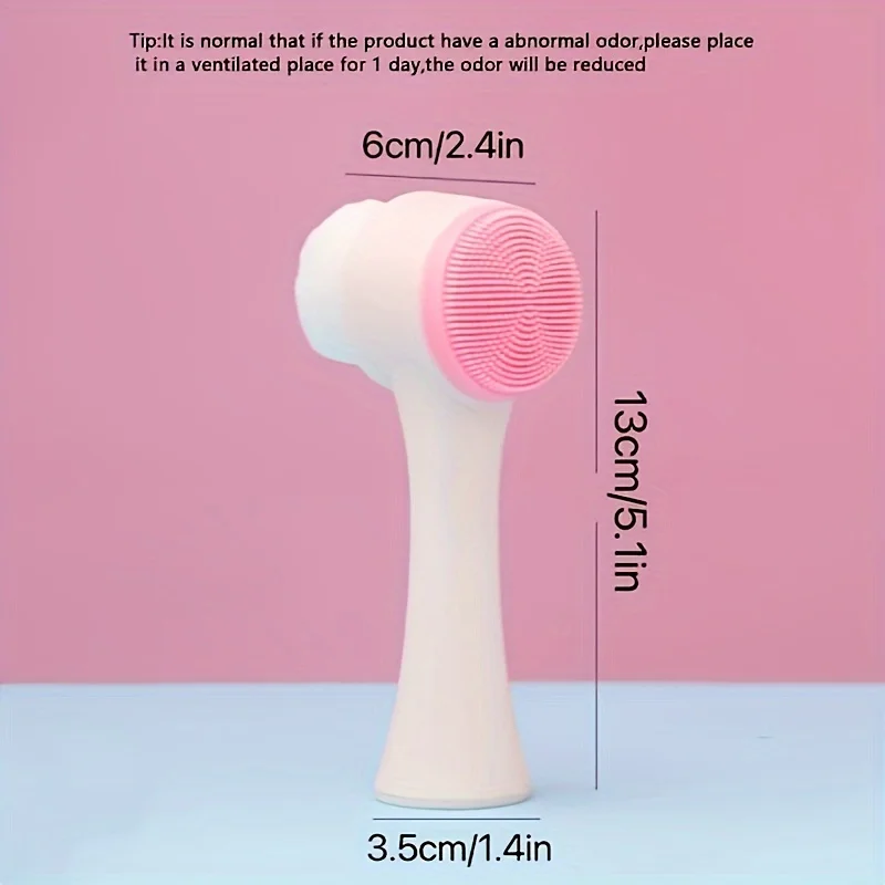 Limpiador ergonómico de patas de perro de goma suave, cepillo de aseo para mascotas con fácil de usar, herramienta de limpieza sin carga para gatos y perros - imagen 3