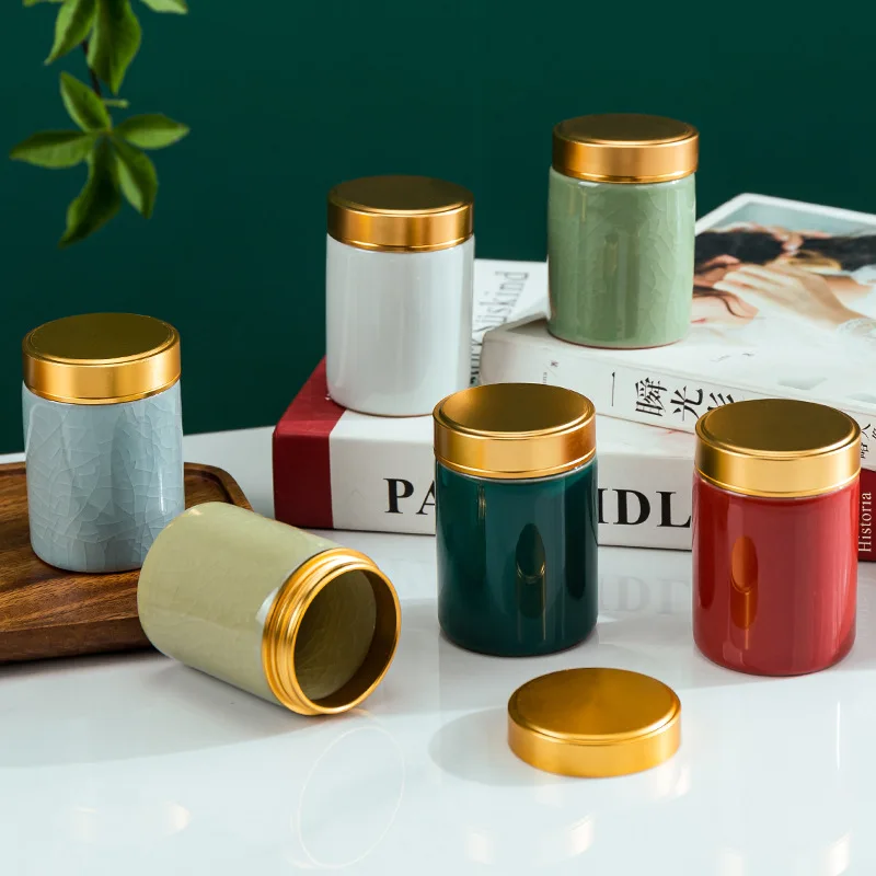 Urna conmemorativa para mascotas de cremación, cenizas de mascotas de tamaño central, hojas de esmalte agrietadas de cerámica, cenizas decorativas, café funerario conmemorativo de animales - imagen 4