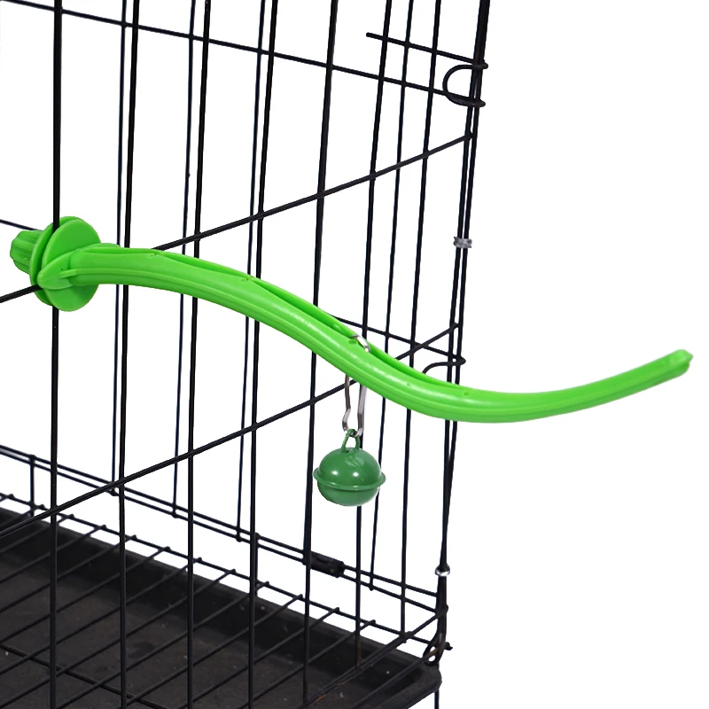 Soporte de percha para pájaros para periquitos, soporte de jaula para pájaros, plataforma, jaula de juguete, perchas para loros, accesorios para jaulas, juguete para pájaros pequeños - imagen 5