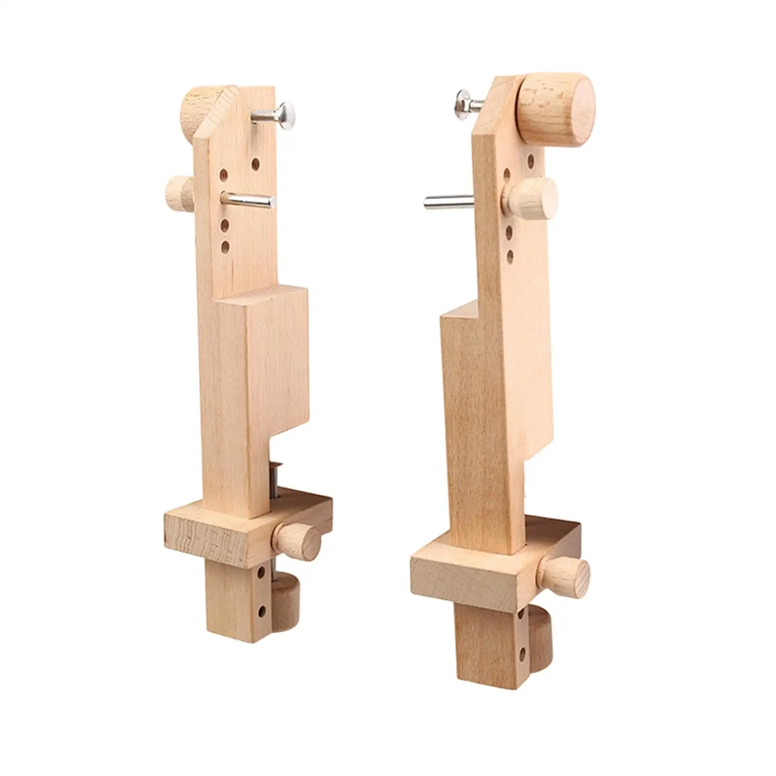 Estante de punto de cruz de escritorio, soporte de aro de bordado, accesorio de costura artesanal, marco de madera resistente para costura casera - imagen 5