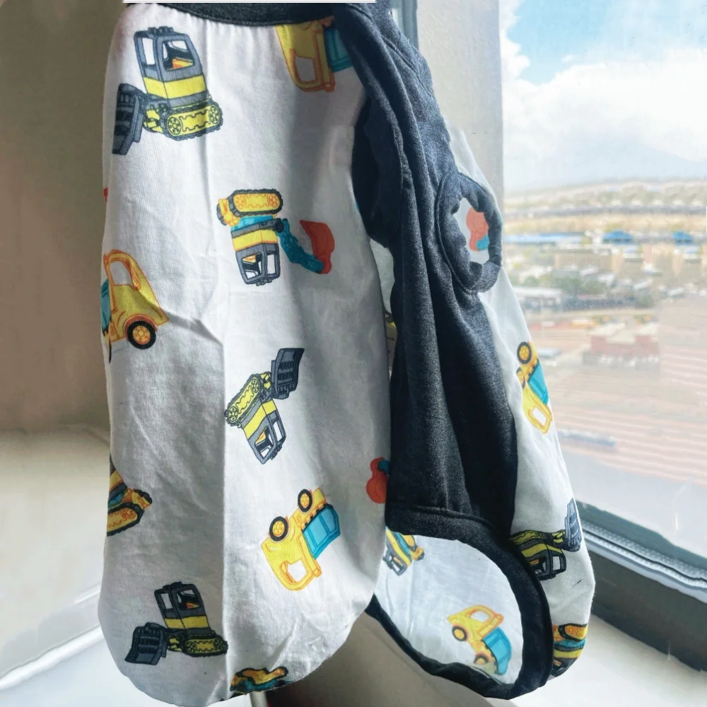 Chaleco de verano de dinosaurio de dibujos animados para gato sin pelo Camiseta de camión sin mangas de moda para Esfinge en primavera Mono suave para cachorros - imagen 2