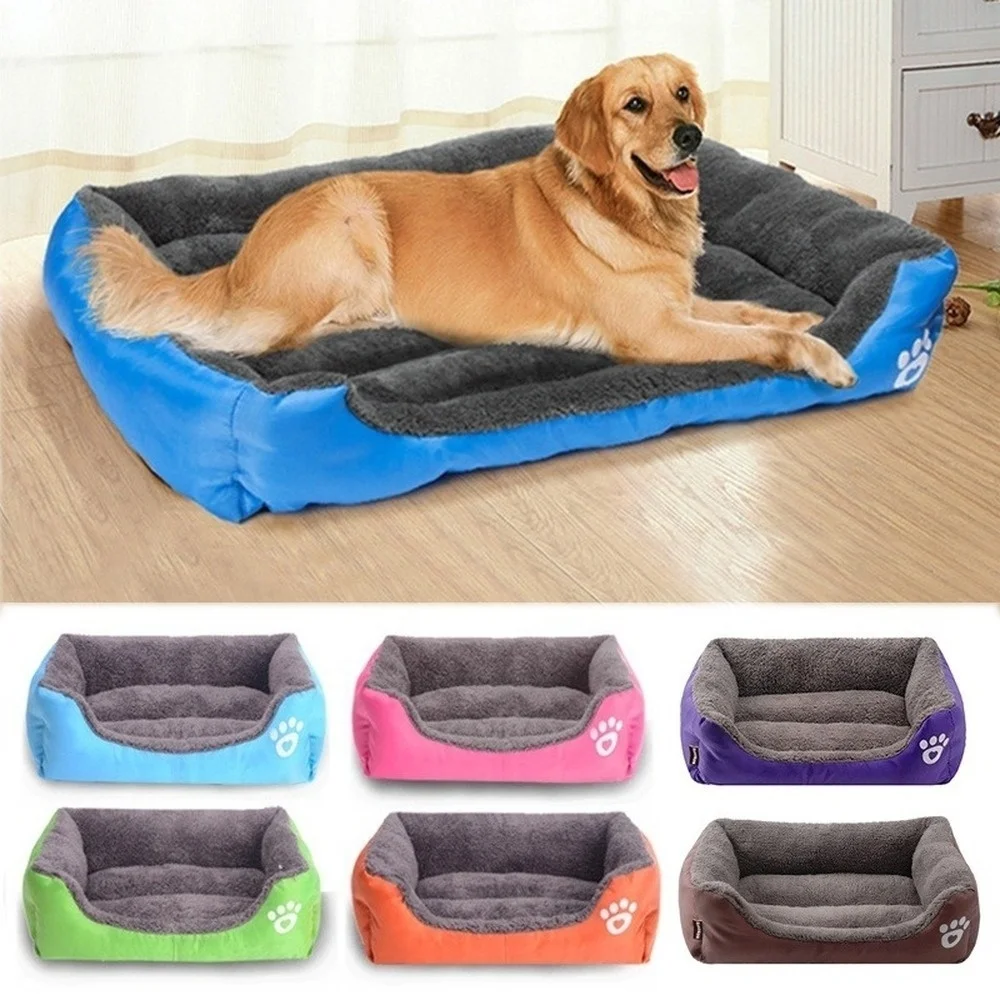 Cama grande para perros y gatos - Nido de lana suave - imagen 2