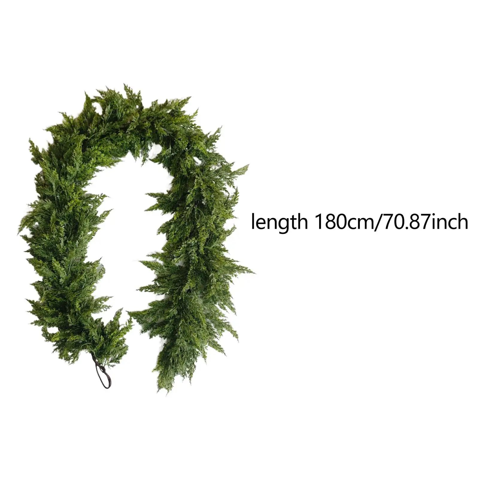 Simulation Rattan Winter Greenery Real Touch Christmas Tree Pendant Green Plant