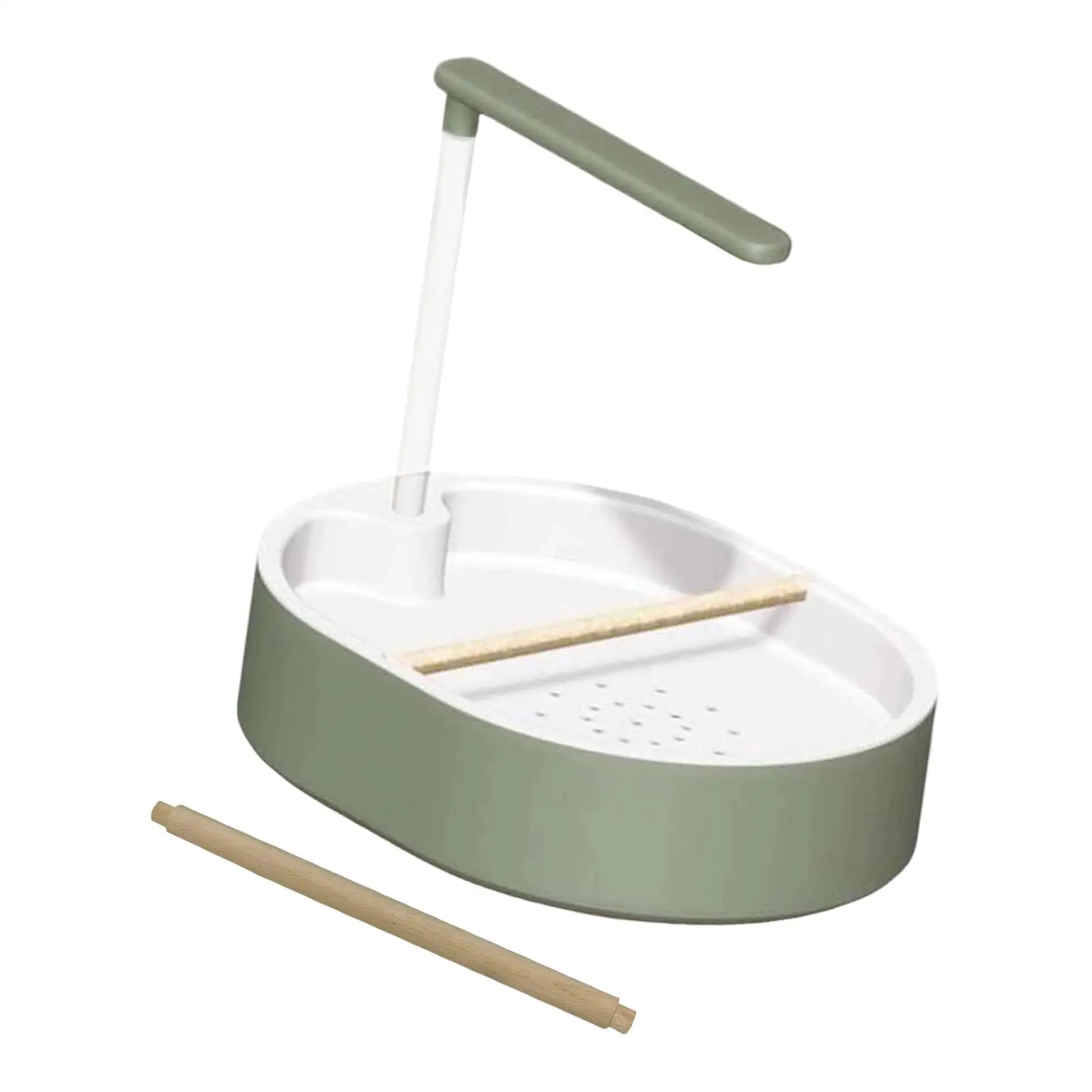 Parrot Bathtub with Pump Easy Setup Gift Cage Accessory Toy with Wooden Perches for Cockatiel Indoor African Grey Parakeet Parrot Bathtub with Pump Easy Setup Gift Cage Accessory Toy with Wooden Perches for Cockatiel Indoor African Grey Parakeet