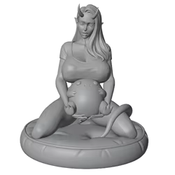 Figura decorativa para mascotas en resina 75 mm - miniatura 1/24