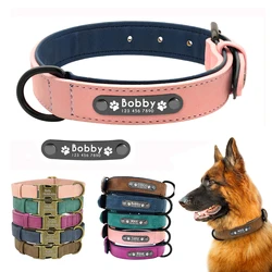 Collar para perro con placa grabada de nombre – Identificativo