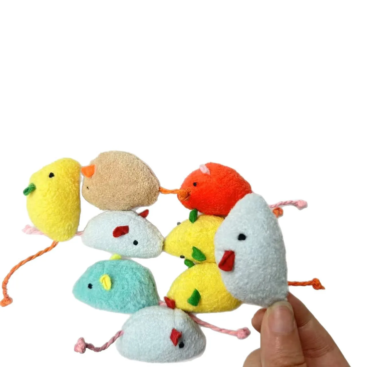 Mordedor dental ratón de peluche para gatos – Juego interactivo - imagen 4