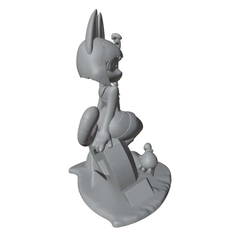 Figura estatua anime 3D desmontable sin montar ni pintar - imagen 4