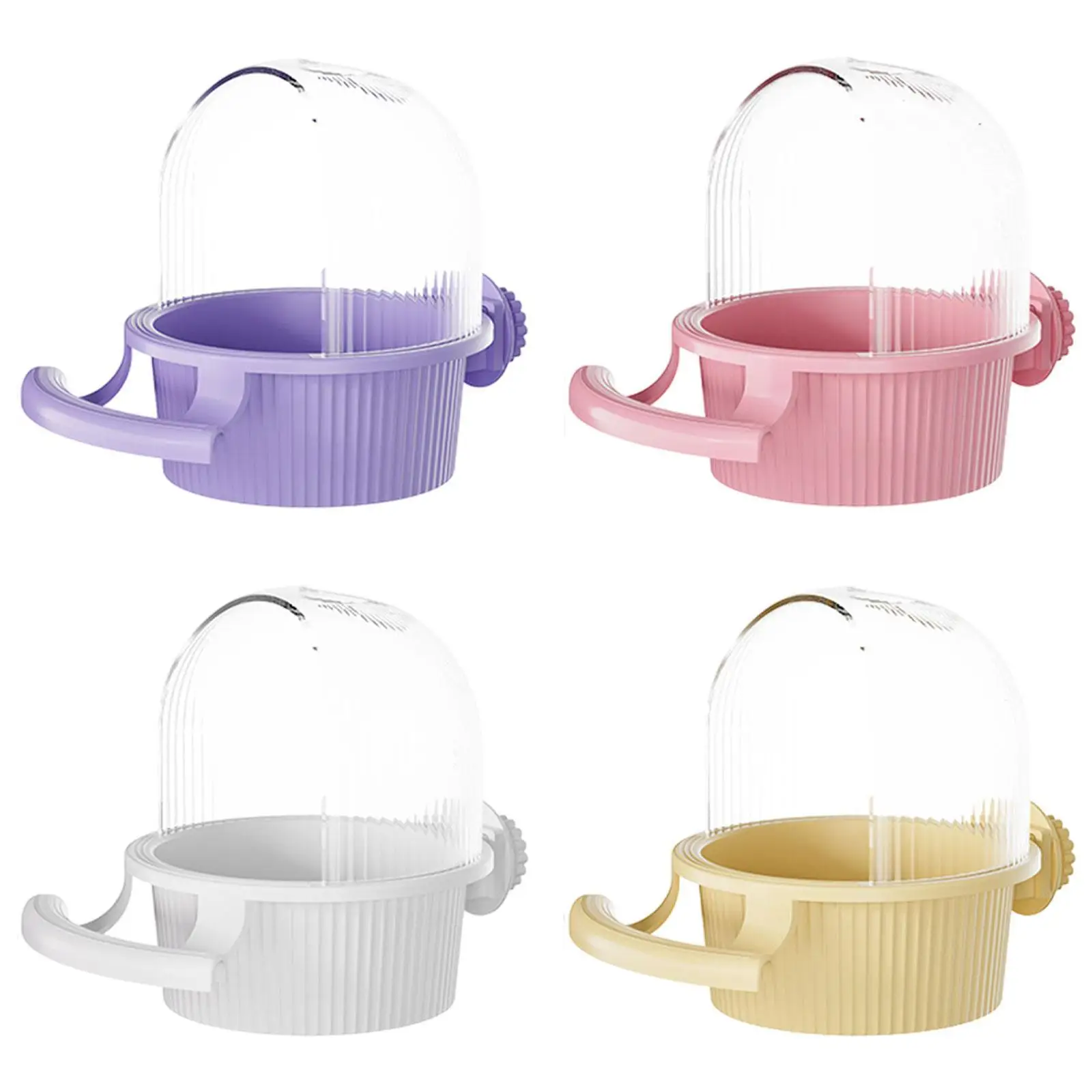 Food Feeder Cup Bird Food Bowl Cup for Outdoors Patio Parrots Cockatiel