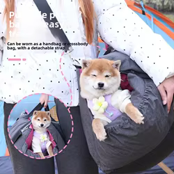 Asiento fijo para coche para mascotas, perrera para perros, cojín de asiento extraíble, suministros de fácil limpieza, bolsa para coche para gatos al aire libre, productos para mascotas