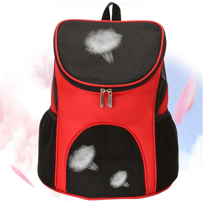 Mochila portátil plegable de doble hombro para transporte de mascotas de gran tamaño, productos para mascotas, mochila transpirable para viajes al aire libre, venta directa de fábrica - imagen 3