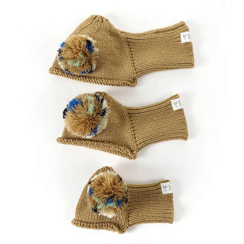 Lindo gorro navideño verde para mascotas con bola, gorro cálido de invierno, cachorro, Whippet, galgo, Bichon, Frize, Schnauzer, lindo - imagen 5