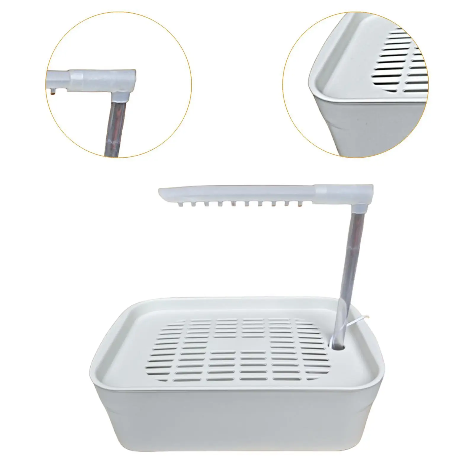 Parrot Automatic Bathing Box, Electric Birds Bathtub Shower, Reusable Parrot Bathtub, Automatic Pet Bird Bath for Canary Parrot Automatic Bathing Box, Electric Birds Bathtub Shower, Reusable Parrot Bathtub, Automatic Pet Bird Bath for Canary