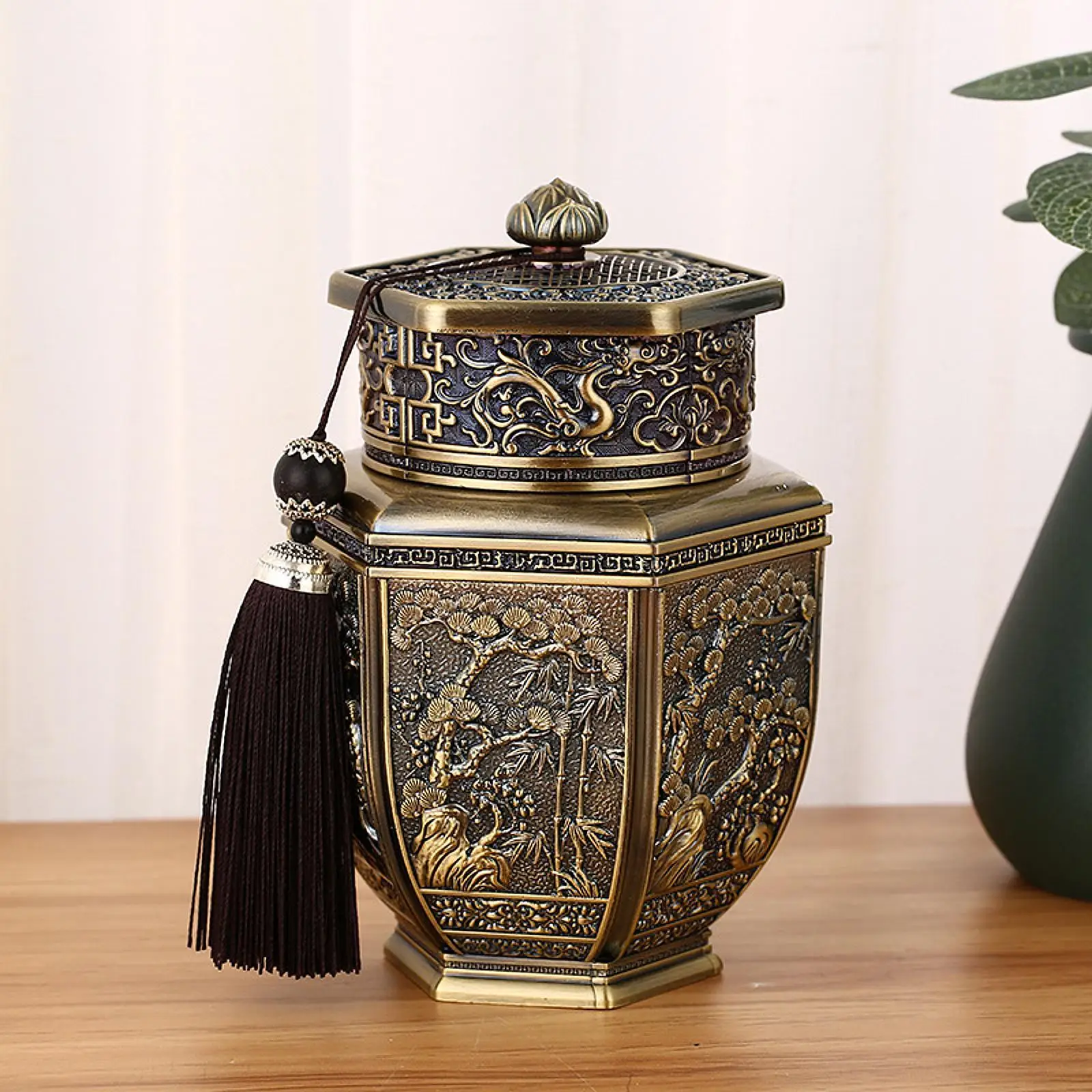 Pet Urn Vintage Metal Loss Pet Remembrance Gift Unique Keepsake Cremation Urn for Kitten