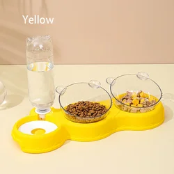 Alimentador automático 3 en 1 ecológico para gatos - diseño seguro
