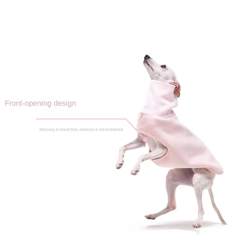Ropa de Galgo Italiano para otoño e invierno, suéter cálido, ropa de Whippet, suéter de galgo a rayas, suéter de punto - imagen 2