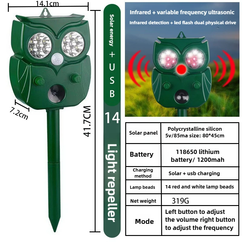 Solar Expulsor-14LED
