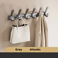 Grey 6 hooks