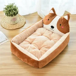 Cama perro y gato refugio suave acogedor duradero lavable mascotas