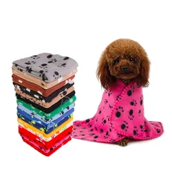 Manta de lana reversible para gatos y perros
