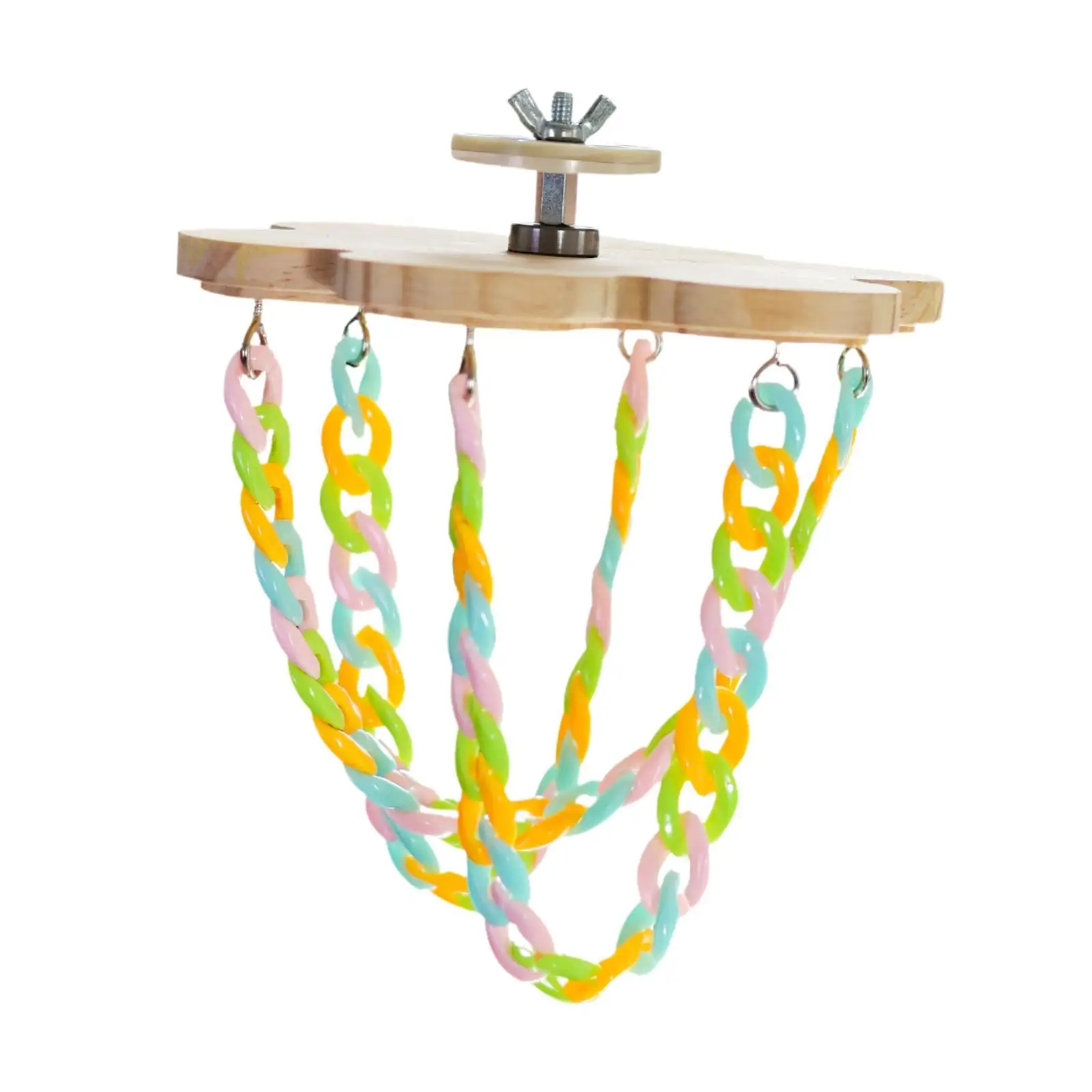 Sugar Glider Climbing Toy, Sturdy Colorful Chains Hanging Toy for Small Animals, Birds Sugar Glider Climbing Toy, Sturdy Colorful Chains Hanging Toy for Small Animals, Birds