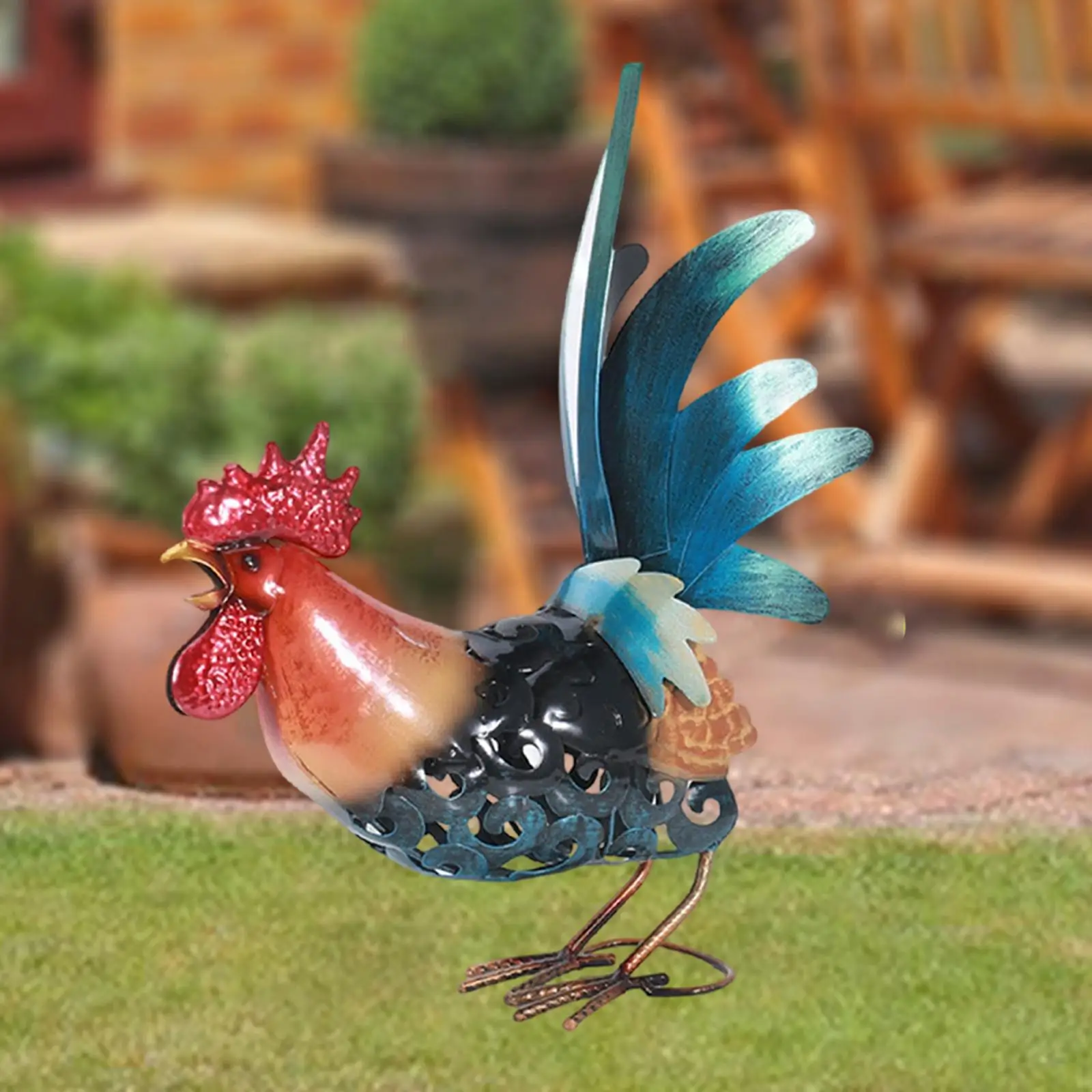 Garden Statue Decorative Animal Figurine for Outdoor Yard Backyard