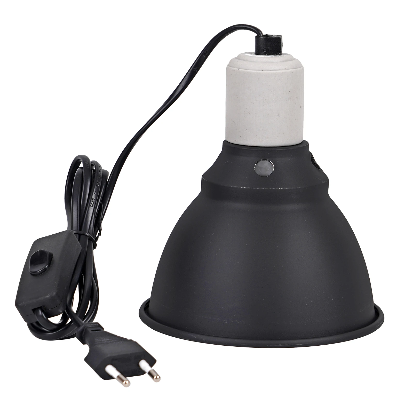 Nuevo juego de lámpara de calefacción para reptiles y mascotas, iluminación E27, soporte de lámpara de calefacción, soporte de bombilla para mascotas, lámparas de emisión de pantalla de 220-240V - imagen 4