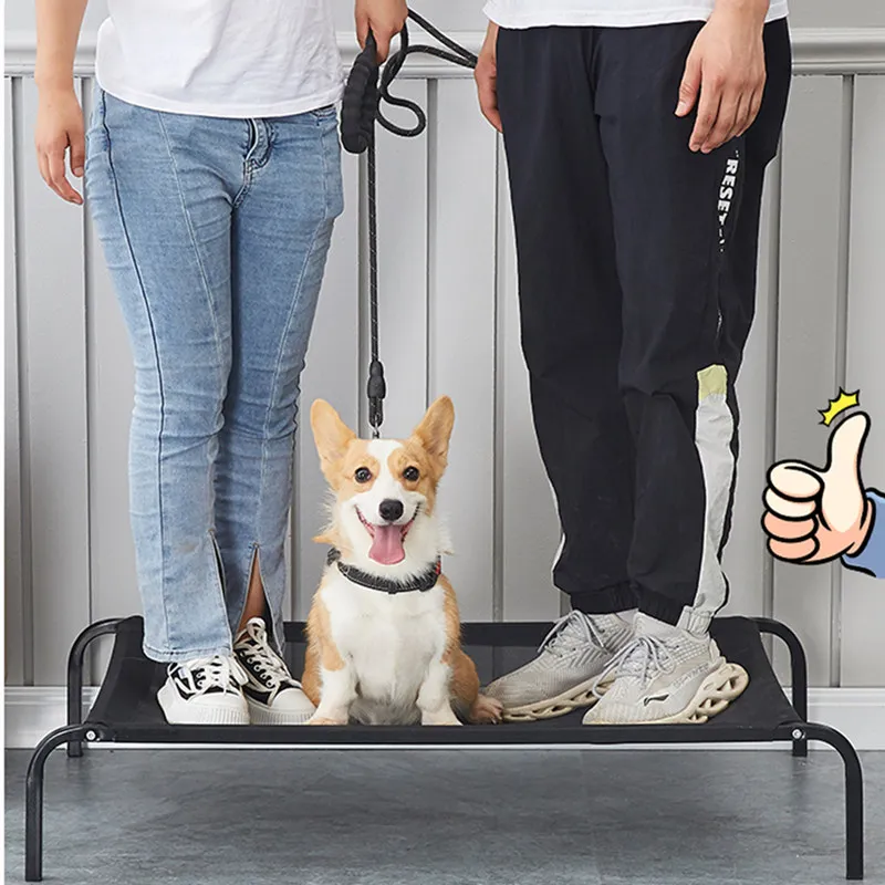 Cama elástica transpirable para perros, colchón desmontable a prueba de humedad, esterilla para perrera, accesorios para mascotas - imagen 2