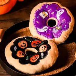 Juguete calabaza sonora para perros – Peluche blando Halloween
