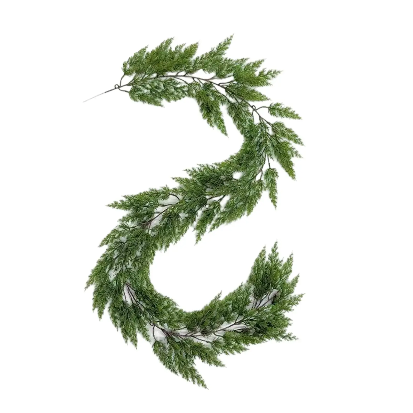 Christmas Garland Realistic Christmas Decoration for Holiday Fireplace Table