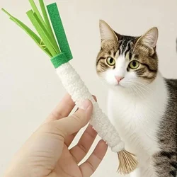 Juguete masticable con hierba gatera y cascabel para gatitos