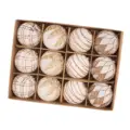 12 Pieces Beige 6cm