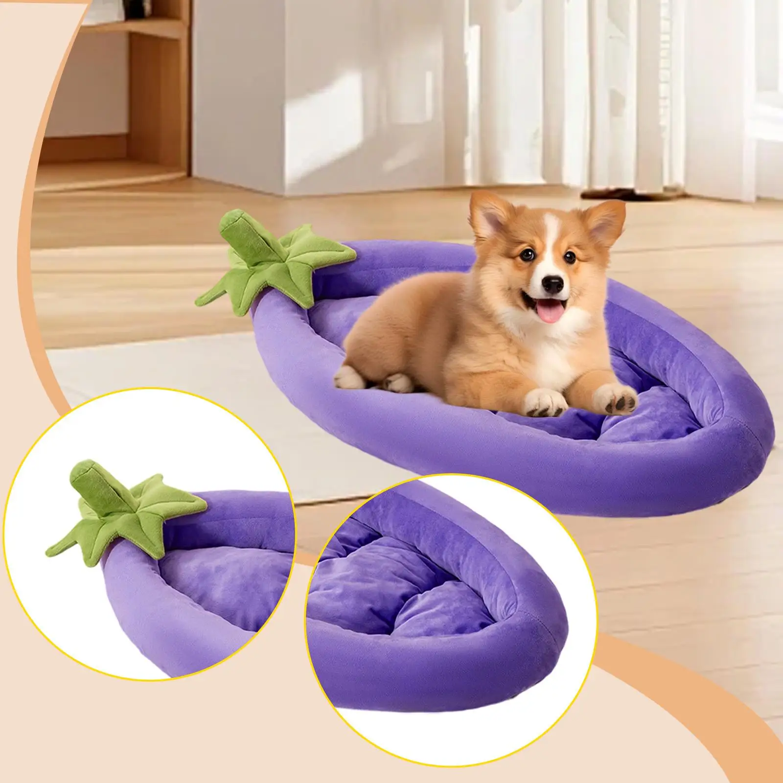 Camas para gatos de interior, almohadilla para cachorros, perrera suave, cálida, cómoda, lavable, sofá, tumbona, estera para dormir para perros pequeños y mascotas - imagen 3