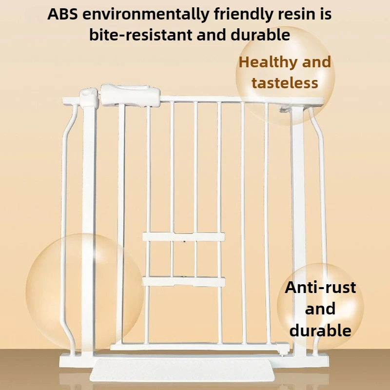 Valla para mascotas de 92CM de alto, puerta magnética para gatos, vallas para perros de escalada, parque interior, puerta bidireccional portátil, suministro abierto para mascotas
