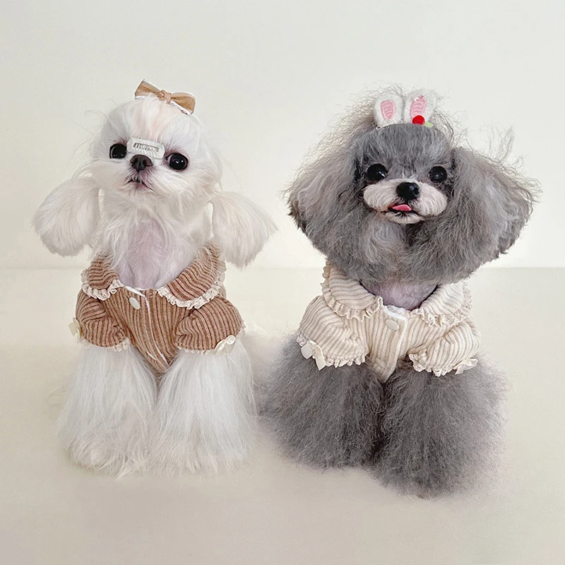 Body elástico para perros pequeños – Jersey de punto suave y transpirable - imagen 2
