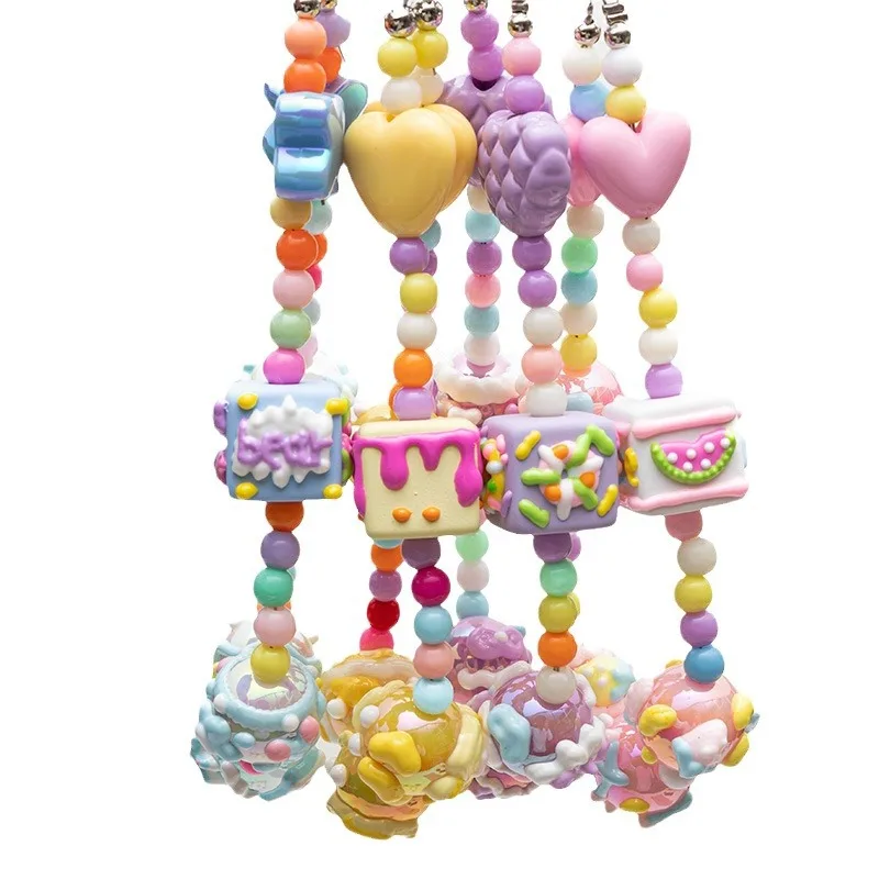 LLavero Kawaii My Little Pony, mochila acrílica, colgante, decoración, periférico de animé, Fluttershy Pinkie Pie, llavero de coche, juguete de regalo - imagen 5