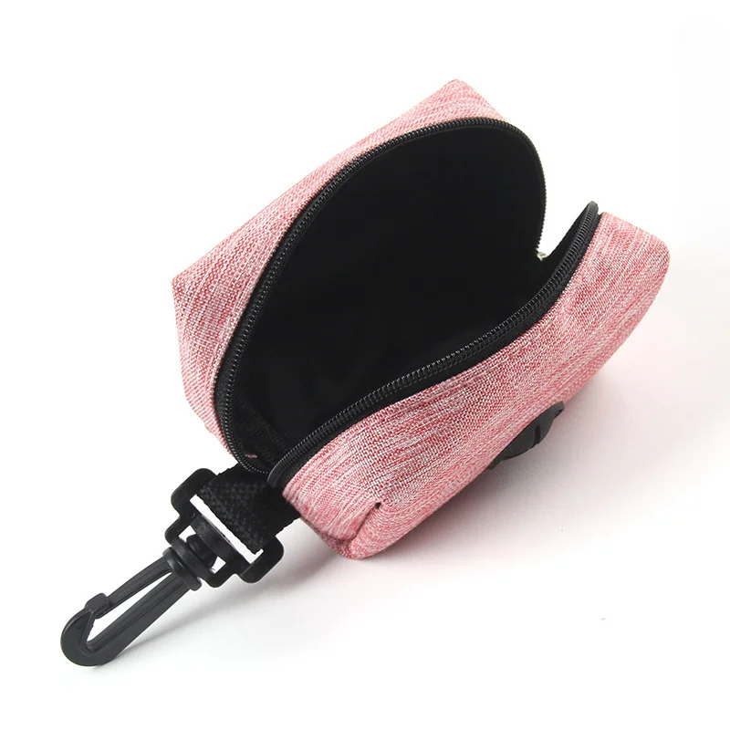 Dispensador de bolsas de caca para cachorros y gatos, soporte portátil para bolsas de basura, suministros para mascotas al aire libre, organizador de bolsas de basura - imagen 4