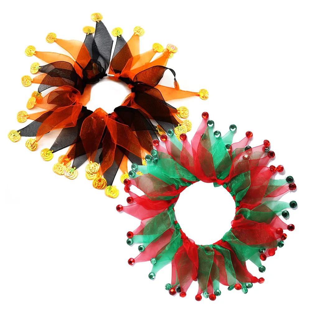 Juego de collares de colores para mascotas, accesorios festivos para perro, Navidad y Halloween, 1 Juego - imagen 2