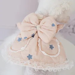 Conjunto de invierno de algodón para perros y gatos pequeños