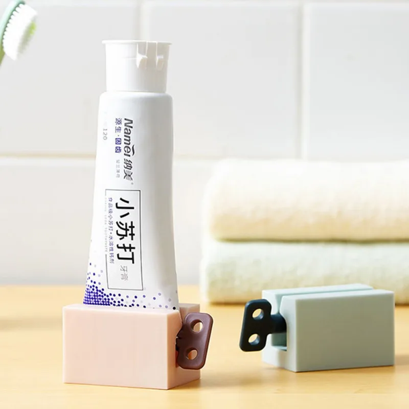 Exprimidor Manual de pasta de dientes para el hogar, dispositivo de pasta de dientes con Clip, exprimidor de tubo, herramientas de prensa, suministros de baño - imagen 2