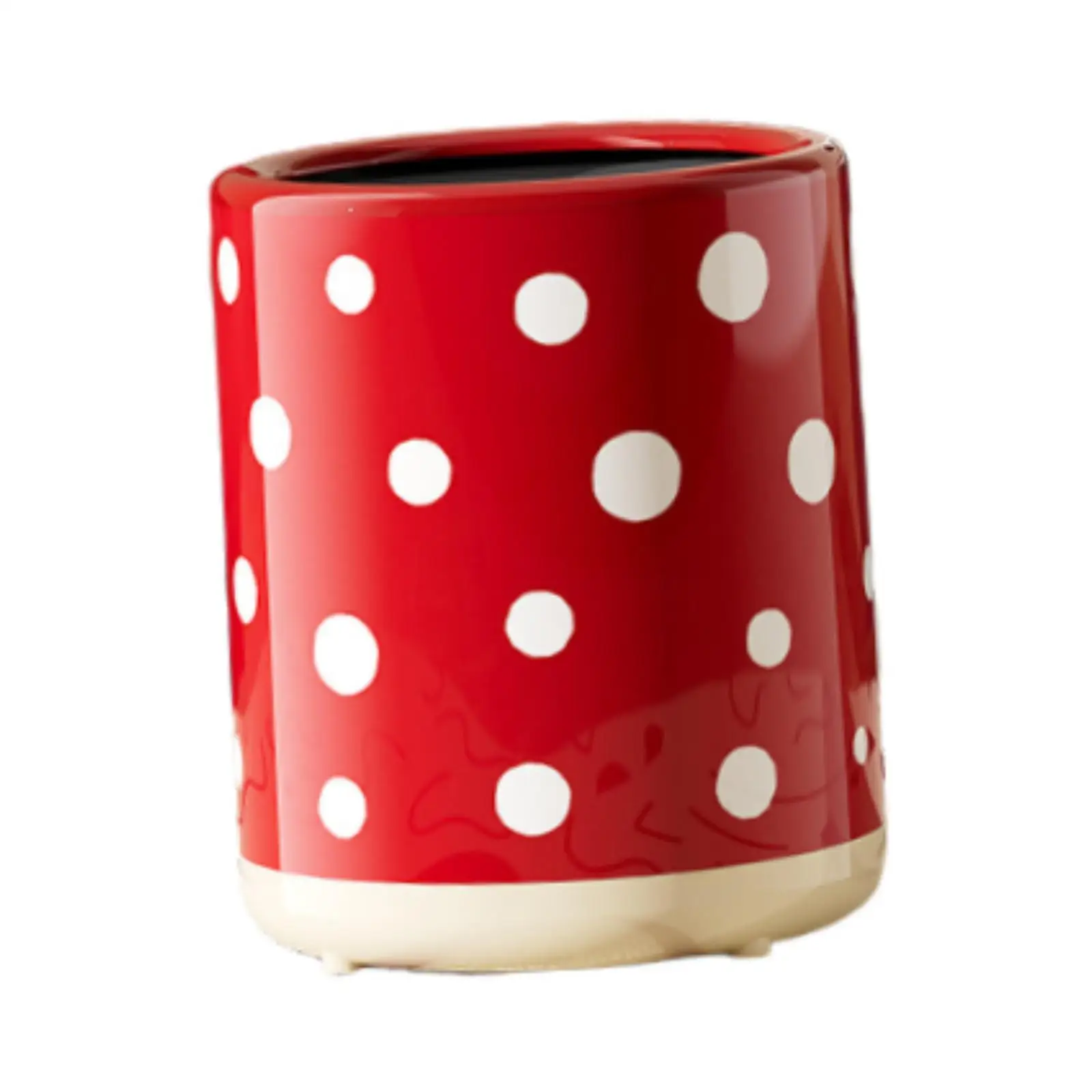 Trash Can Bathroom Bin Fashion Stylish Accessory Garbage Container Wastebasket for Bathroom Bedroom Restaurant Study Entryway