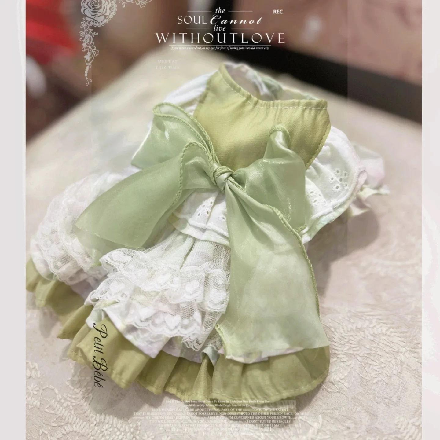 Conjunto vestido y sombrero floral para perro salchicha – Primavera-Verano - imagen 3