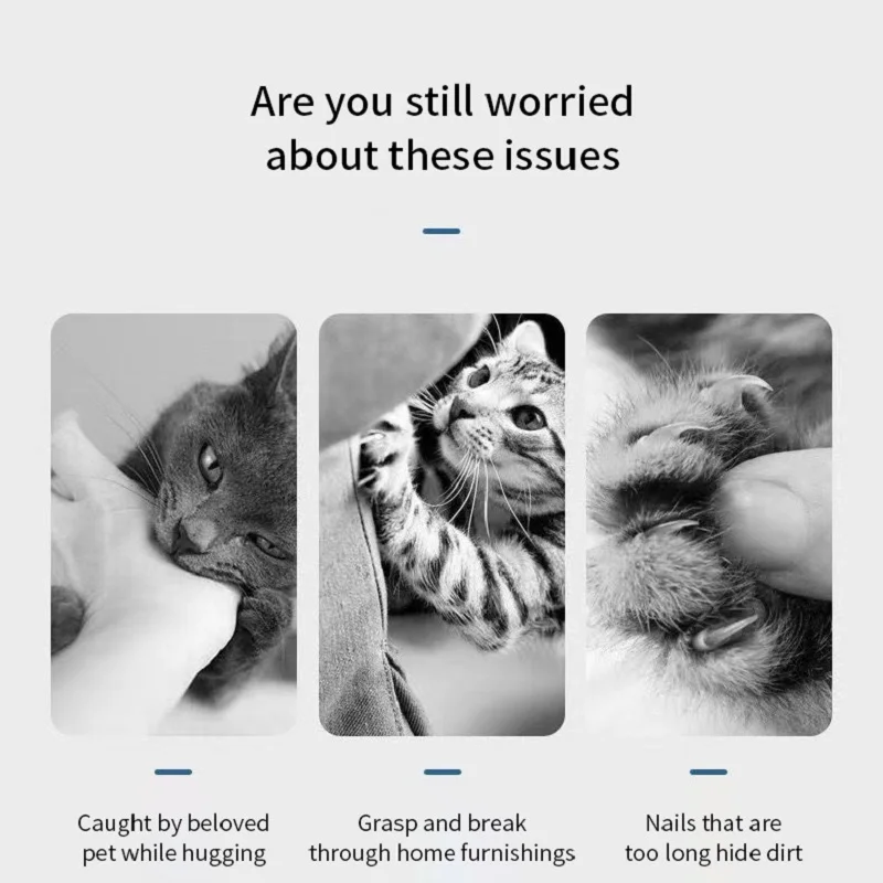 Cortauñas profesional para perros y mascotas, tijeras de aseo de acero inoxidable, cortaúñas para animales y gatos - imagen 5