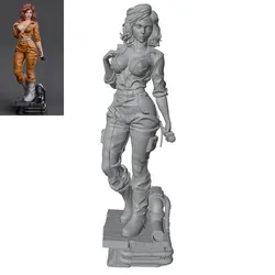 Kit modelo resina GK Mini gris 1/24 DIY sin montar ni pintar