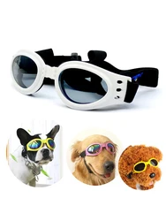 Gafas de sol plegables para perros y gatos UV estilo moderno ligero