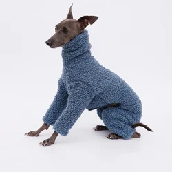 Abrigo forro polar invierno para galgos y whippets – Cálido y ligero