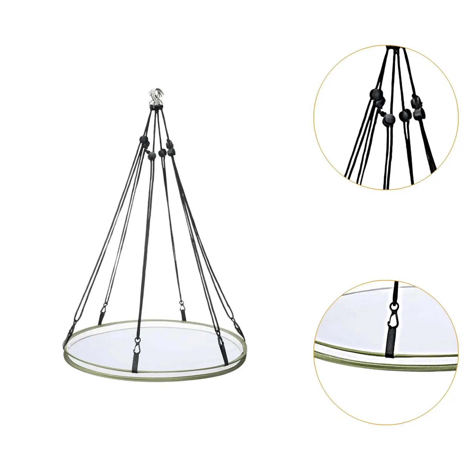 Hanging Bird Feeder Bird Food Container,Multipurpose Supplies,Garden Ornament,Feeder for Outside for Yard Lawn Patio Porch