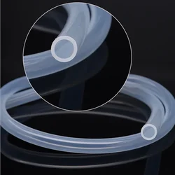 Tubo de silicona transparente para hormiguero con conexión flexible